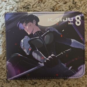 New kaiju no 8 anime manga leather wallet